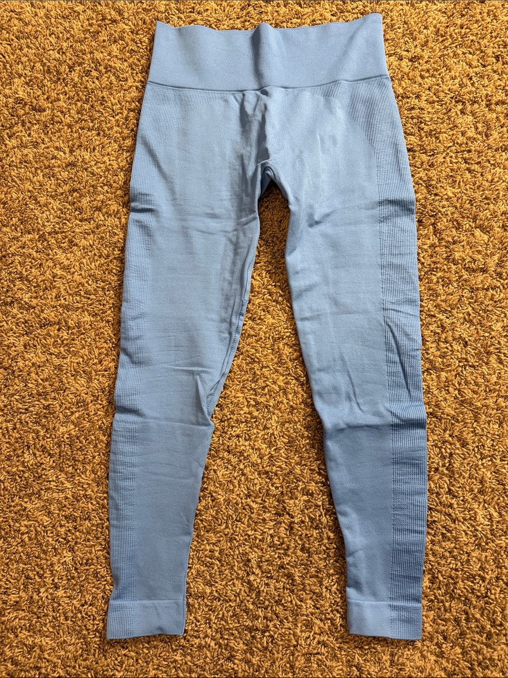 SET Active Light Blue Seamless High-Waist Leggings